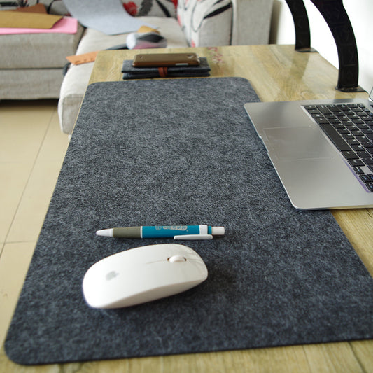 Felt desk pad